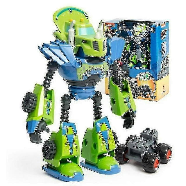 Anime Figure Cartoon Plastic/alloy Deformed Car Action Figure Model Kids Toys Children Birthday Gifts - Action Figures