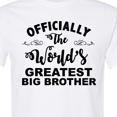 thumbnail image 4 of Inktastic Officially the World's Greatest Big Brother T-Shirt, 4 of 5