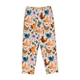 thumbnail image 6 of Fotbe Cute Chickens Women's Pajama Pants,Sleepwear Pants,Pj Bottoms Drawstring And Pockets-Large, 6 of 7