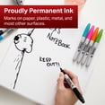 thumbnail image 5 of Sharpie Permanent Markers, Fine Point Coloring Pens, Assorted Colors, 24 Marker Pens, 5 of 8
