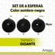 thumbnail image 2 of Esferas Navideñas Grandes Gigantes 15cm Set Paquete 6 piezas decoración navidad acabados mate, brillante y cromada Inastillables Christmas balls ornaments, 2 of 5