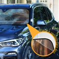 thumbnail image 3 of Iauyy Foldable Windshield Sun Shade for Cars, Interior Sun Protection for car UV Protection for Sedan/SUV/Truck, (S/M/L) Little Bull with Flowers, 3 of 8