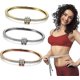 thumbnail image 1 of Style 3 1 pulsera de terapia de iones de titanio, pulsera de acero inoxidable., 1 of 5