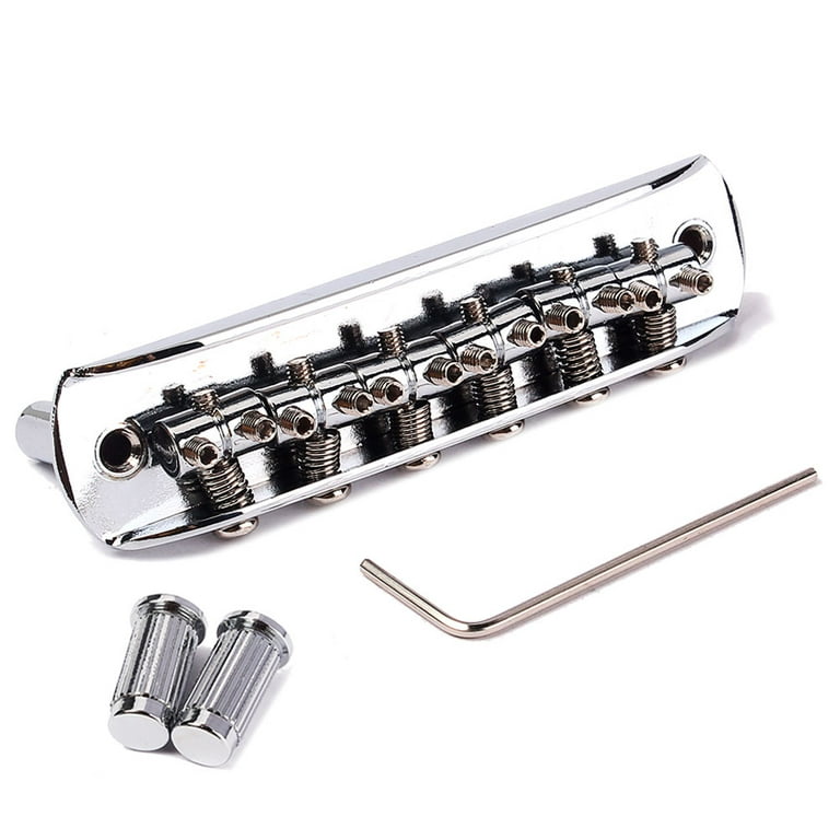 SPRING PARK Quality Mustang style Guitar Bridge Assembly SPRING PARK Quality Mustang style Guitar Bridge Assembly