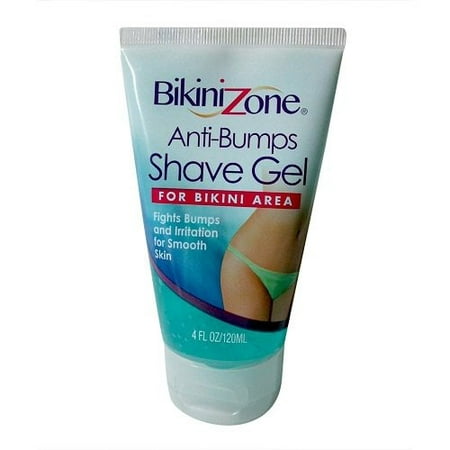 Anti- Bumps Shave Gel for Bikini Area Smooth Skin 4 oz 2 Pack by Bikini (Best Way To Shave Bikini Area)