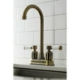thumbnail image 2 of Kingston Brass KB8493DPL Paris Bar Faucet, Antique Brass, 2 of 3