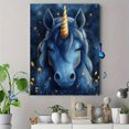 thumbnail image 4 of Qisvanset 12x16 Inch With Frame 2D Flat Wall Art Rabbit Floral Wonderland Vibrant Nature Home Wall Decor, 4 of 8
