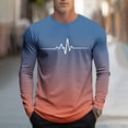 thumbnail image 1 of Blusas y camisas de manga larga con cuello redondo, moda casual para hombre, camisetas deportivas estampadas, blusas de manga larga con cuello redondo, camisas, blusas para hombre, blusa de poliéster, 1 of 5
