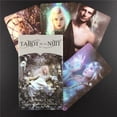 thumbnail image 2 of Tarot De La Nuit versión completa en inglés, guía en PDF, juego De mesa para fiesta familiar, cartas De oráculo Fivean unisex, 2 of 2