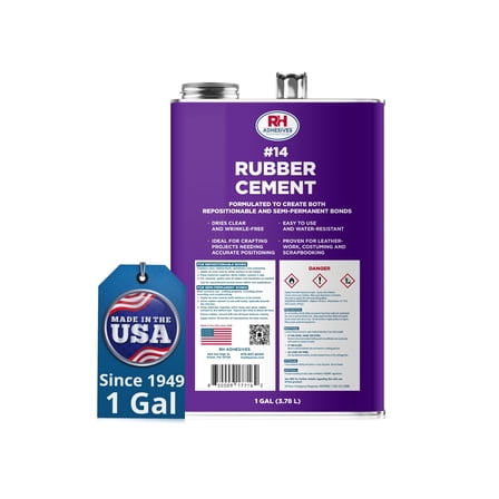 #14 Rubber Cement, 1 Gallon - RH Adhesives