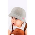 thumbnail image 2 of Chapeau Maxi Moderne à Motif Cerclé pour Bébé Âgé 1-3 Ans (Blanc), 2 of 2
