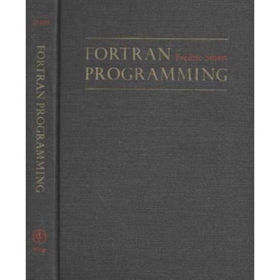 Pre-Owned FORTRAN Programming (Paperback) 0471834777 9780471834779