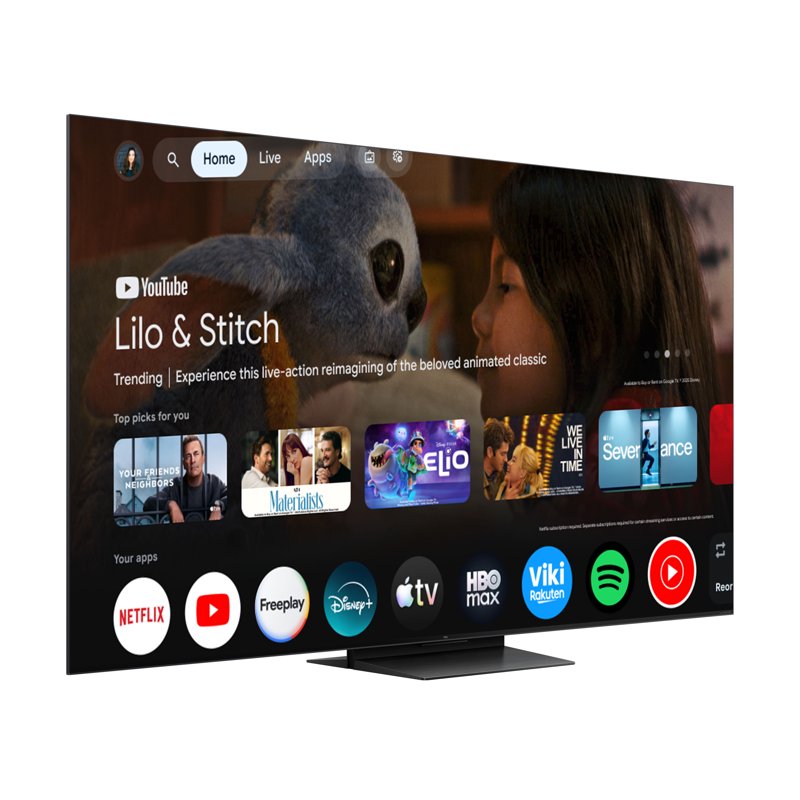 TCL 75” QM7L Series SQD-Mini LED QLED Smart Google TV (NEW 2026) - TCL Deep Color System with Super QLED, Up to LD2100 Precise Dimming Series, Up to HDR3000 Peak Nits, Bang & Olufsen Audio - 75QM7L gallery view