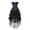 Purple, variant on Women Renaissance Strapless Bustier Corset with Tulle Skirt Black XXS