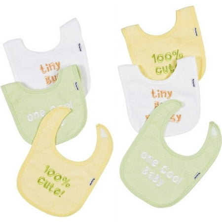 Gerber - Conversation Terry Cloth Bibs 6