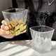 thumbnail image 5 of Artistic Wine Glass Ice Cube Cup Light Luxury Water Whiskey Home (Transparent, 300 ml / 10.15 oz) Transparent 300 ml / 10.15 oz Ref: 4561, 5 of 5