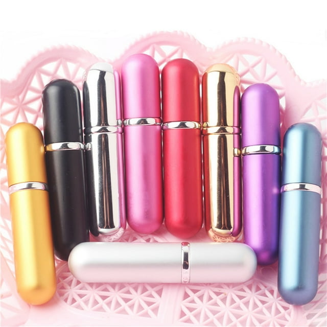 Lubelski 5ml Atomiseur de Voyage Portable Rechargeable Mini Flacon de Parfum Vide Tube Parfumé
