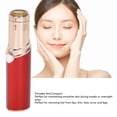 thumbnail image 3 of Mini Épilateur, Épilateur Électrique Doux pour le Visage et le Menton Blanc, Rouge, 3 of 8