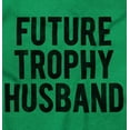 thumbnail image 2 of Future Trophy Husband Engagement Men's Big & Tall Graphic Hoodie Brisco Brands 4X, 2 of 4