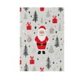 thumbnail image 6 of Yayeee Garden Flag 12"x18" Double Sided Outdoor Yard Lawn Holiday Decorations, Gray Christmas Santa, 6 of 6