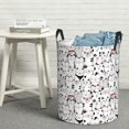 thumbnail image 7 of KLL Cute Cat Waterproof Foldable Laundry Hamper Bucket with Handles for Storage Bin,Kids Room,Home Organizer (Medium ), 7 of 7