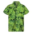 thumbnail image 3 of Camisa con estampado de vegetales creativos para hombre, ropa con estampado 3D, camisas hawaianas de verano, blusas de manga corta con botones y solapa suelta, blusa Aloha, 3 of 5