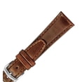 thumbnail image 2 of Hadley-Roma Men's MSM881RB-190 19-mm Brown Oil-Tan Clasics Leather Watch Strap, 2 of 2
