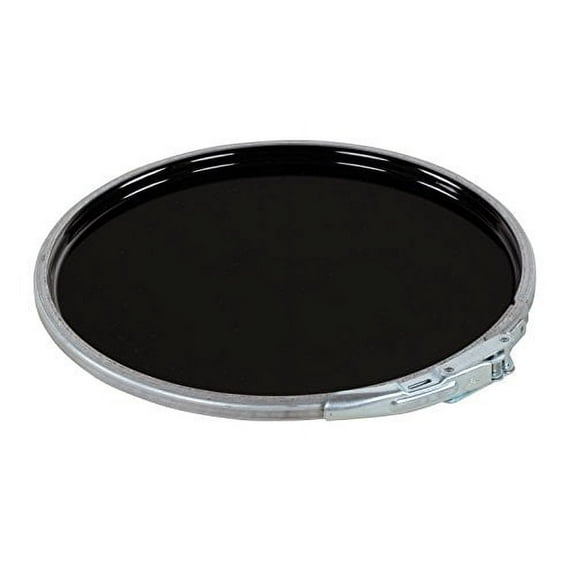 Vestil Steel Pail Lid,Black,Steel LID-STL-LL-UN LID-STL-LL-UN ZO-G3710436