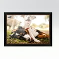 thumbnail image 4 of 30x24 Rustic Brown Real Wood Picture Frame Width 1.25 inches | Interior Frame Depth 0.75 inches |, 4 of 8