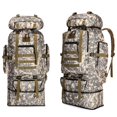 thumbnail image 2 of Expandable 100L Waterproof Hiking Backpack - Lightweight Tactical Daypack for, 2 of 9