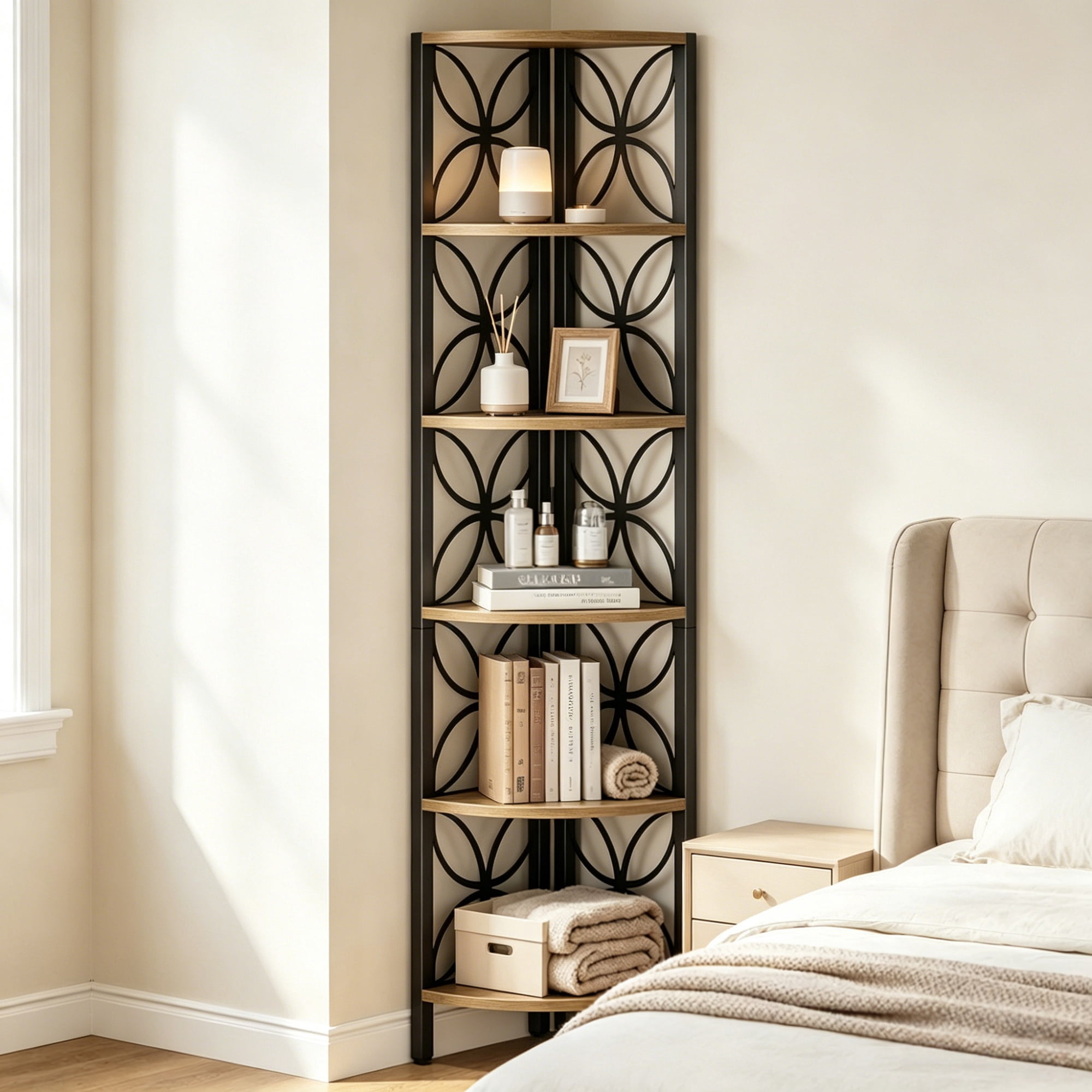 Bookshelf Corner Shelf