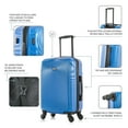 thumbnail image 3 of DUKAP Inception 20" Hardside Lightweight Luggage with Spinner Wheels, Handle and Trolley, Blue, 3 of 10