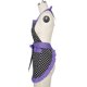 thumbnail image 3 of Rosielily Delantal Vintage Para Mujer Delantal Morado Con Bolsillos Delantal Retro Delantal Lindo Delantal De Cocina Para Cocinar Hornear Vestido Coqueto Algodón Con Volantes Volantes 50S Damas Regalo, 3 of 5