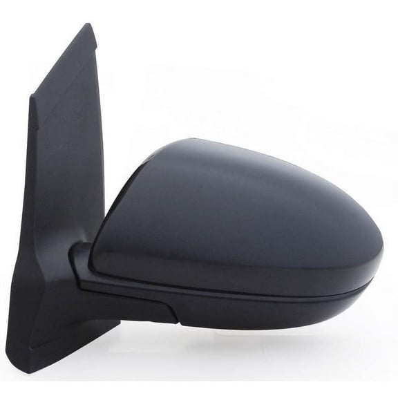 66588M - Fit System Driver Side Mirror For 11-14 Mazda 2, Black, Ptm Cover, Foldaway, Power Fits select: 2011-2014 MAZDA MAZDA2