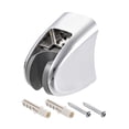 thumbnail image 1 of Soporte de ducha de mano ajustable de ABS montado en la pared Uxcell tono plateado, 1 of 5