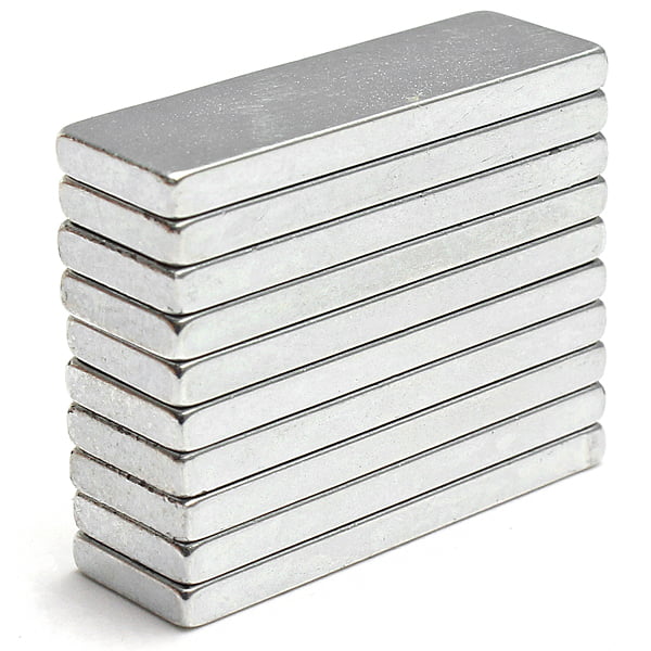 200 Pcs Neodymium Rare Earth Magnets Strong Block Cuboid Fridge 20x10x2mm 