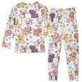 thumbnail image 2 of joogoo Cute Dog Stars Pajamas Set Long Sleeve Soft Cotton Sleepwear 2 Piece 24M, 2 of 7