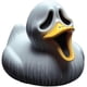 thumbnail image 1 of Pato de personaje de película de terror clásico, patos de película de terror de Halloween en 3D, figuras de terror hechas a mano, pato de Halloween, para adornos de escritorio para el hogar y el coche, 1 of 4