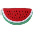 thumbnail image 7 of Large Capacity Watermelon Pencil Case Simulate Watermelon Pen Bag Plush Watermelon Pencil Storage Bag office Supplies, 7 of 7
