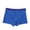 Blue, variant on 6 to 13 Years Girls Solid Panties Mid Waist Soft Basic Daily Underpants Hot Pink, 12-13Years