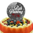 thumbnail image 5 of Acrylic Bah Humbug Christmas Funny Cake Topper Party Decoration for Wedding Anniversary Birthday Graduation, 5 of 6