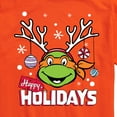 thumbnail image 3 of Teenage Muntant Ninja Turtles - Happy Holidays  - Men's Short Sleeve Graphic T-Shirt, 3 of 5