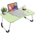 thumbnail image 1 of Mesa Plegable Practiksa Soporte para Laptop Portátil Verde 60x40x28cm RZ15034, 1 of 2
