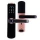 thumbnail image 1 of Cerradura De Puerta Inteligente 5 En 1 Huella Digital Y Código Y Llaves Y Tarjeta Ic Y Tuya Wifi Antirrobo Alimentado Por Batería Biométrico Para La Habitación Del Apartamento Del Hogar Kearding EL014240-01, 1 of 6