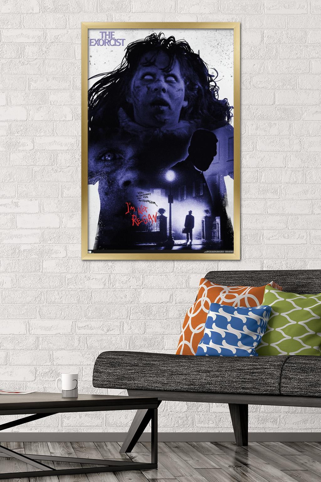 The Exorcist - I'm Not Regan Wall Poster, 22.375" x 34" Framed