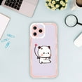 thumbnail image 2 of Cute Dudu Bubu Bear Phone Case For iPhone 11 12 Mini 13 14 15 Pro Max Transparent Shell Jiayi, 2 of 7