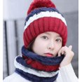 thumbnail image 3 of RV Gorro de invierno para mujer, gorro de lana para tejer, protección para los oídos, gorro informal de felpa de invierno grueso brillar Electrónica, 3 of 5