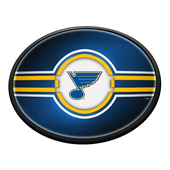 St. Louis Blues 18'' x 14'' Team Color Slimline Illuminated Wall Sign