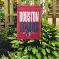 thumbnail image 4 of Bandera de jardín FOCO, logotipo del equipo de la NFL de los Houston Texans, 4 of 4