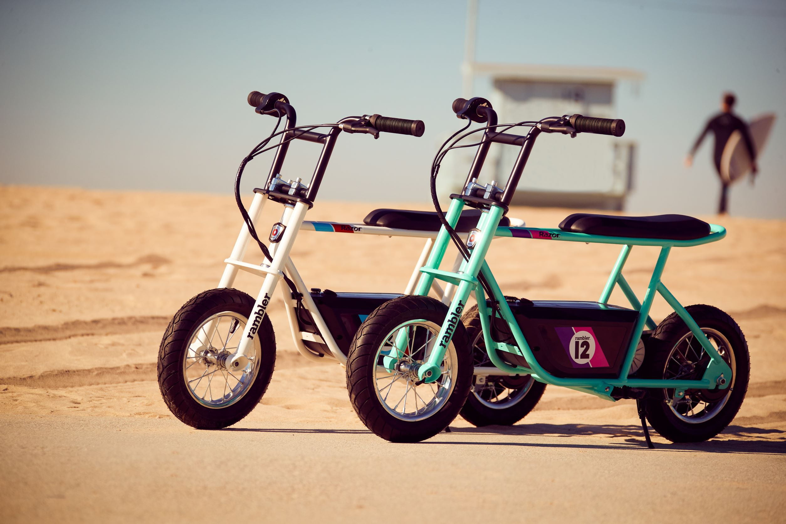 Buy Razor Rambler 12 Mint, 24V Electric Scooter with Retro Style, Up